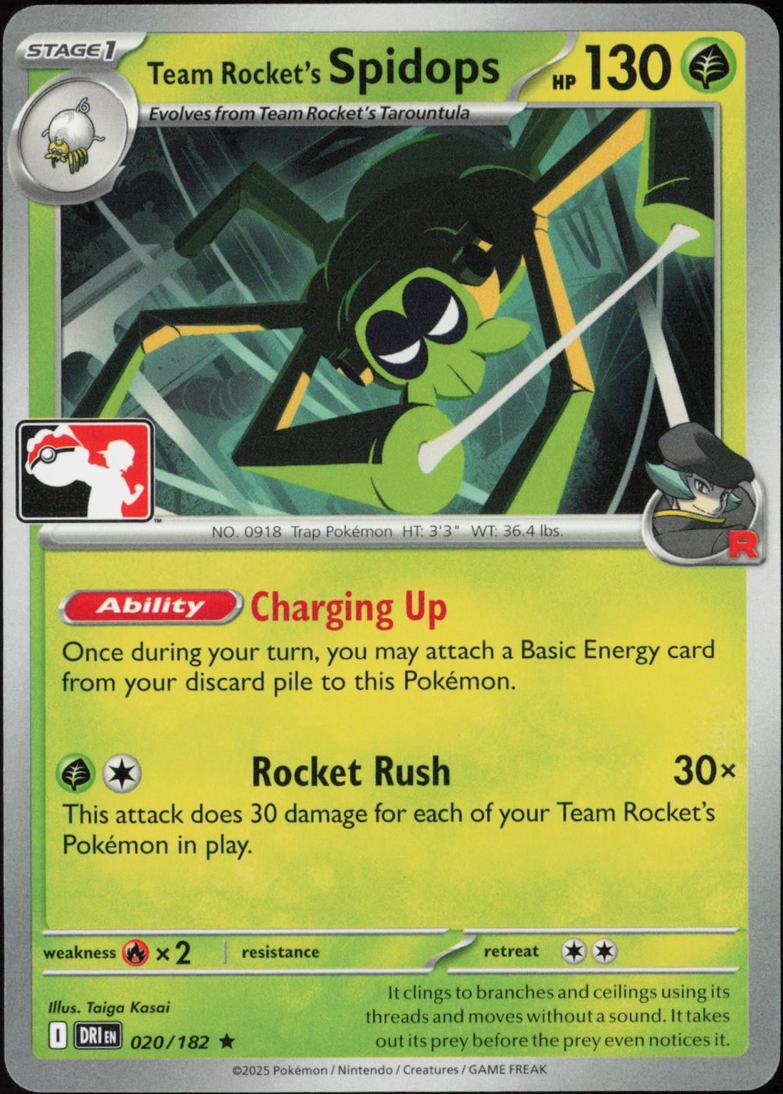 Team Rocket's Spidops