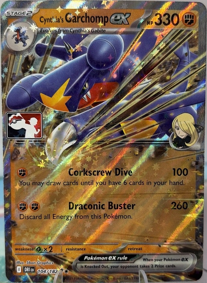 Cynthia's Garchomp ex