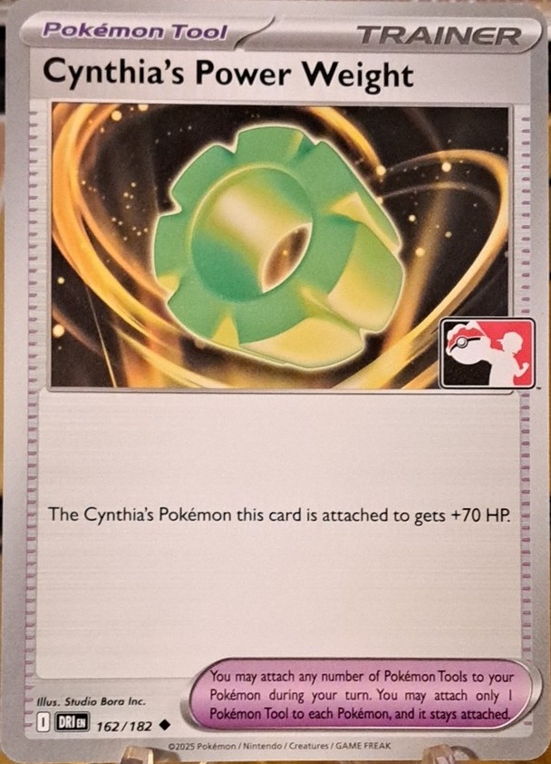 Cynthia's Power Weight