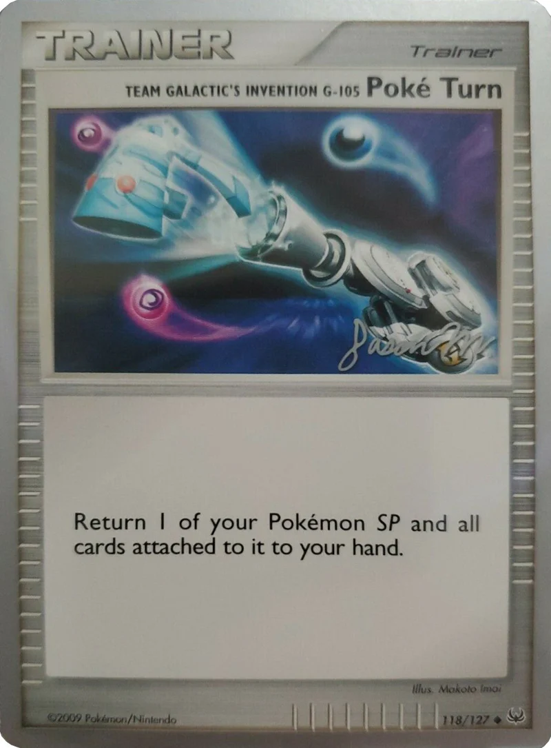 Team Galactic's Invention G-105 Poké Turn