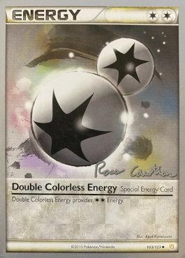 Double Colorless Energy
