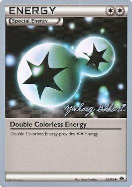 Double Colorless Energy