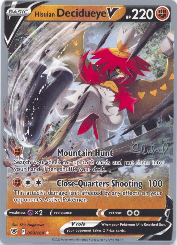 Hisuian Decidueye V
