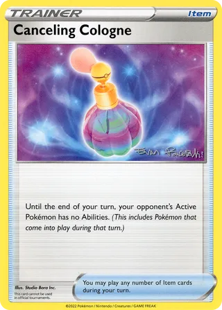 Canceling Cologne