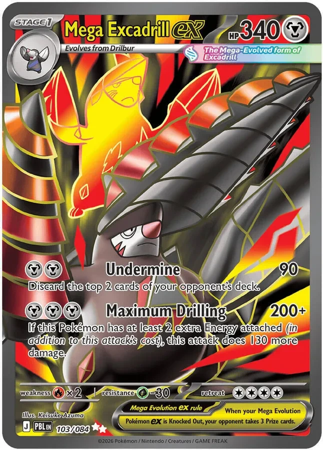 Mega Excadrill ex