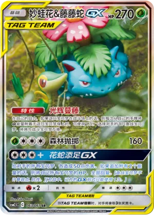 Venusaur & Snivy-GX