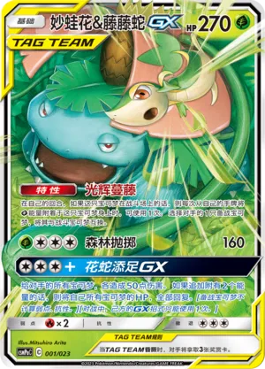 Venusaur & Snivy-GX