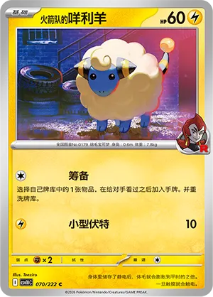 Team Rocket's Mareep