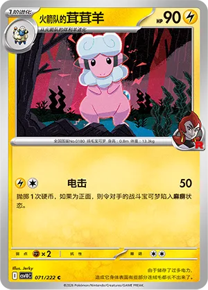 Team Rocket's Flaaffy