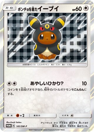 Poncho Wearing Eevee